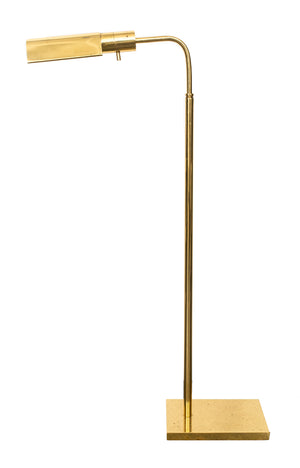 Modern Adjustable Brass Floor Lamp (7165590536349)