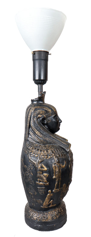 James Mont Egyptian Canopic Jar Table Lamp (7302190760093)