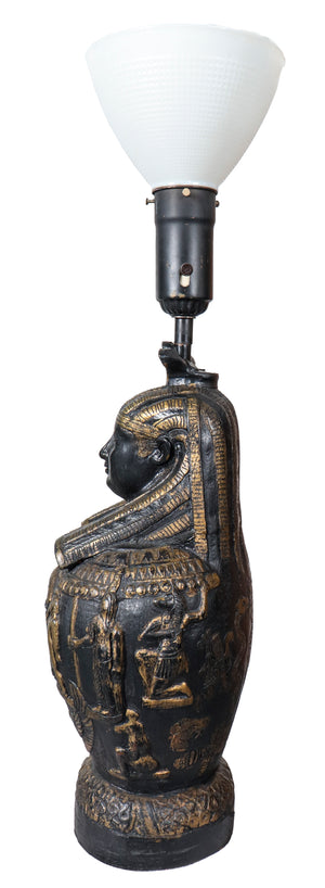 James Mont Egyptian Canopic Jar Table Lamp (7302190760093)