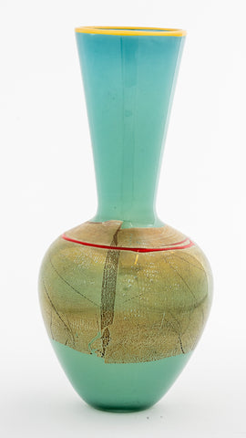 Signed Studio Paran Modernist Art Glass Vase