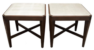 Pair of Modern Art Deco Revival Side Tables (7226210156701)