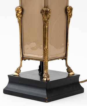 Pair of Neoclassical Revival Ceramic Table Lamps (7298668232861)