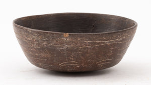 Pre-Columbian Incised Pottery Bowl (7581028909213)