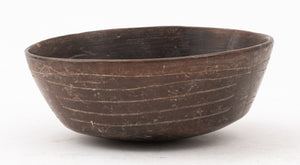 Pre-Columbian Incised Pottery Bowl (7581028909213)