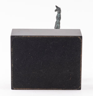 Maher Dancing Nude Bronze Sculpture, Signed (7321539444893)