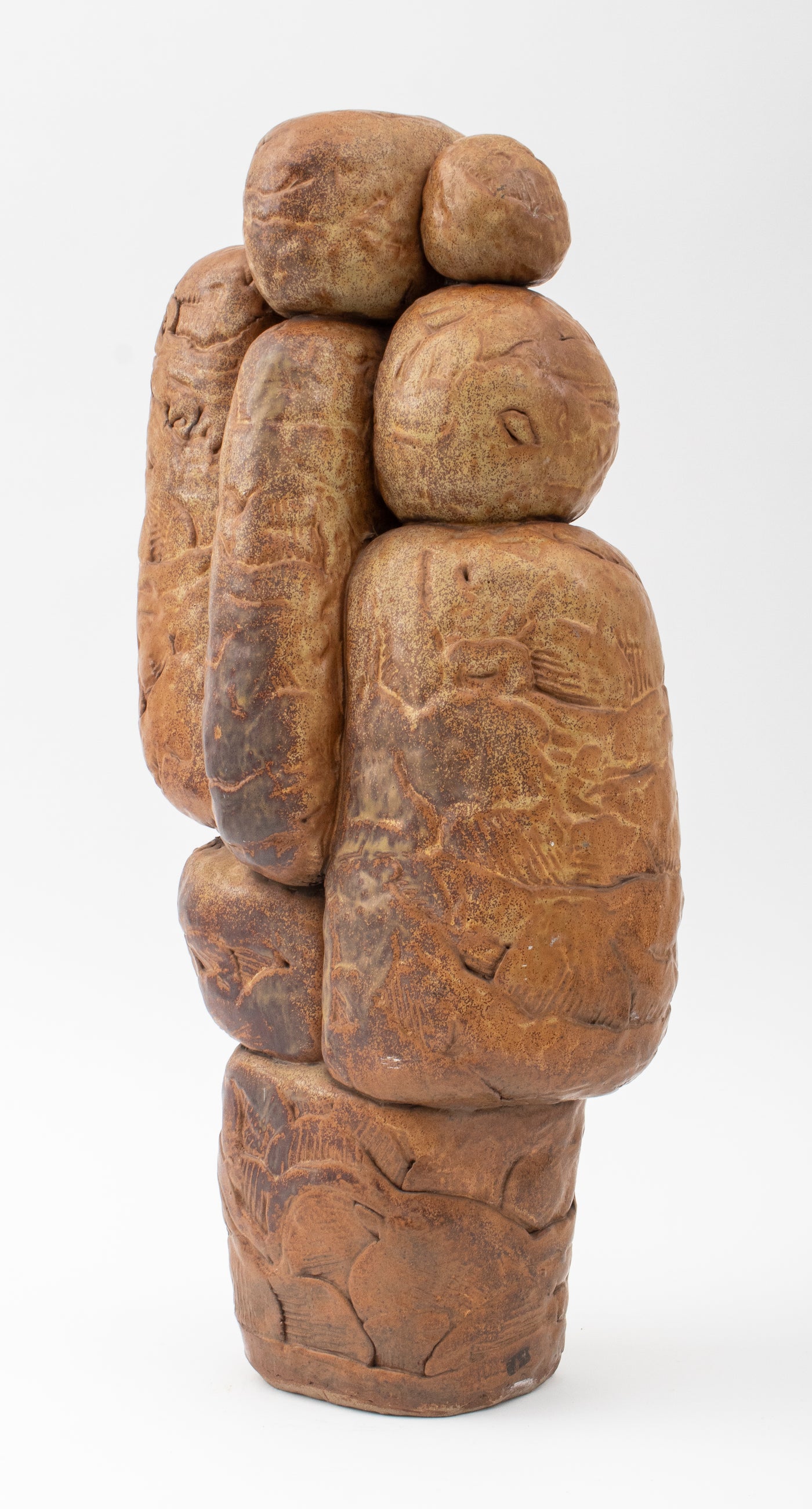 Louis Mendez Wari Ceramic Sculpture