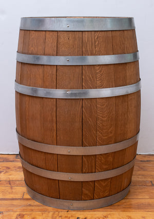 Steel-Banded Oak Wine Cask (7363541663901)