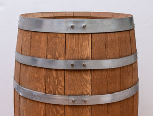 Steel-Banded Oak Wine Cask (7363541663901)