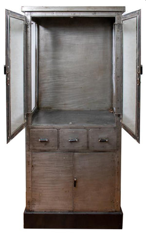 American Industrial Painted Steel Cabinet 1940s (7385775898781)