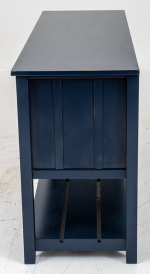 Rustic Modern Blue-Painted Dresser (7411085574301)