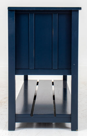 Rustic Modern Blue-Painted Dresser (7411085574301)