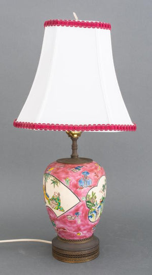 Chinese Style Ceramic Lamp (7416843272349)