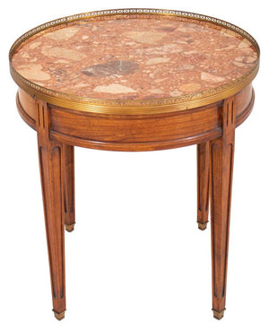 Louis XVI Style Marble Mounted Table a Bouillotte (7420467937437)