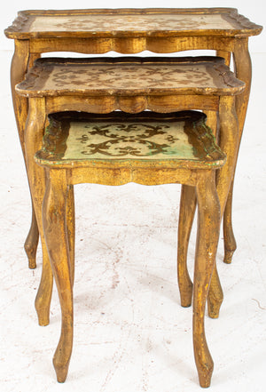 Venetian Rococo Style Nesting Tables, 3 (7420245672093)