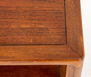 Mid-Century Mastercraft Wood Lamp Table (8043955683635)