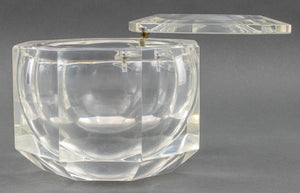 Alessandro Albrizzi Attributed Lucite Ice Bucket (7524614897821)