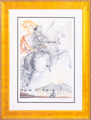 Salavador Dali "El Cid" Offset Lithograph (8158656528691)