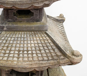 Large Cast Stone Pagoda Garden Ornament (7567209037981)