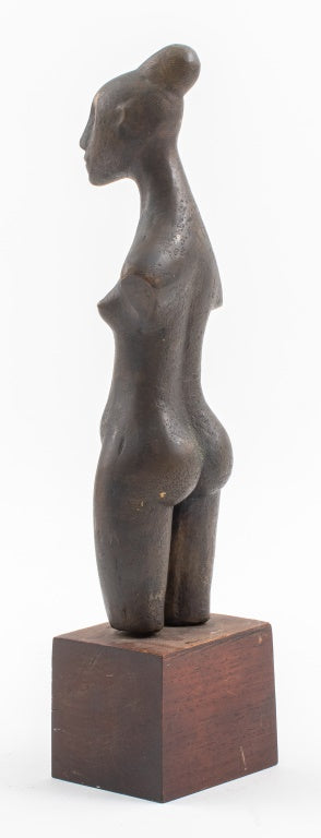 Modern Bronze Female Nude Sculpture (7581156114589)