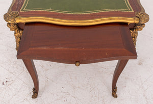 Louis XV Style Gilt Metal Mounted Mahogany Desk (7585232322717)