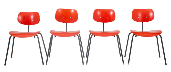 Egon Eiermann For Wilde & Spieth "SE 68" Chairs, 4