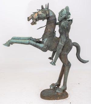 Chinese Monumental Bronze Equestrian Sculpture (8045922681139)