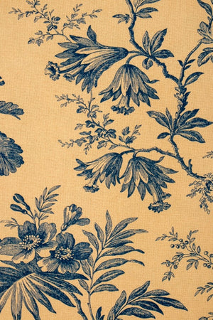 Blue and White Toile de Jouy Upholstered Screen (8162346107187)