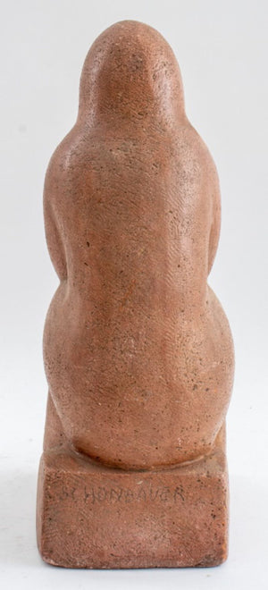 Henry Schonbauer Terracotta Figurative Sculpture (8046899003699)