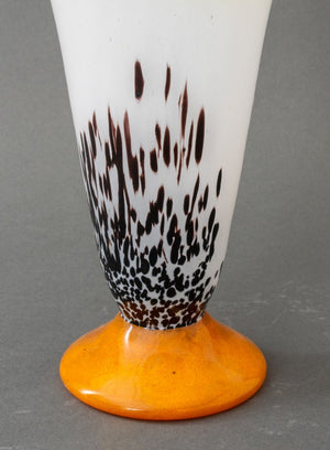 Art Glass Stoppered Vessel, 1980s/90s (8003958243635)