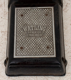 Art Deco Watling Enameled Floor Penny Scale (8080570122547)