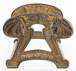 Art Nouveau Expandable Brass Book Holder (8215434494259)