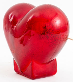 Vintage Heart Acrylic Table Lamp (8080256827699)