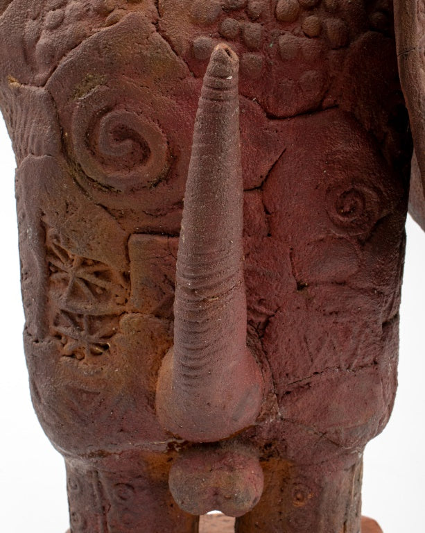 Louis Mendez Art Pottery Nude Torso Sculpture – Showplace