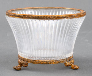 European Gilt Metal Mounted Cut Glass Bowl (8053447360819)