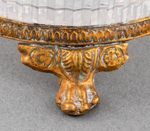 European Gilt Metal Mounted Cut Glass Bowl (8053447360819)