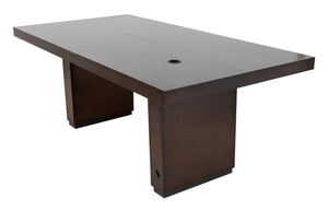 Executive Charcoal Maple Wood Office Desk (8080506421555)