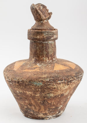 Irene Zevon Modern Art Ceramic Anthropomorphic Jar (8108950454579)