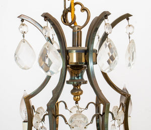 Louis XV Style Cage Form Six Light Chandelier (8165777932595)