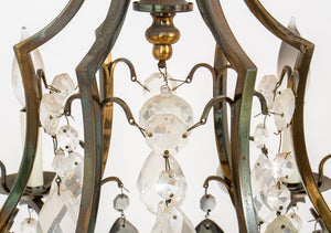 Louis XV Style Cage Form Six Light Chandelier (8165777932595)