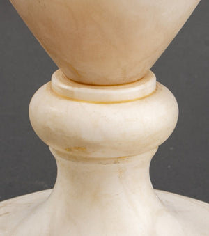 Indian White Marble Urn Lamp (8167474463027)