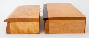 Irish Connemara Craft Burlwood Boxes, Pair (8216742428979)