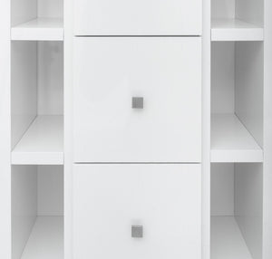 Hollywood Regency White Lacquered Cabinet (8228066165043)
