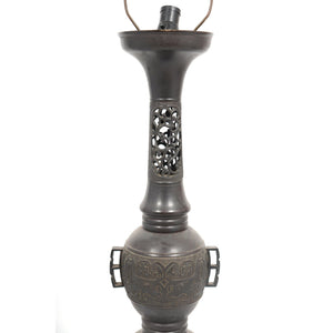 James Mont Style Chinoiserie Altar Table Lamp (6720053543069)