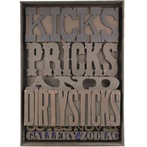 James Russell Gallery Zodiac 'Scorpio' Constructed Wood Sign (6719933317277)