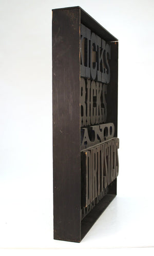 James Russell Gallery Zodiac 'Scorpio' Constructed Wood Sign (6719933317277)