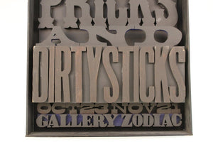 James Russell Gallery Zodiac 'Scorpio' Constructed Wood Sign
