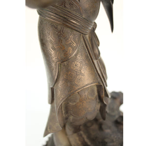Japanese Meiji Bronze Guardian of the Sea (6719755649181)