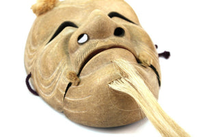 Japanese Meiji Noh Mask of Okina beard (6719948947613)