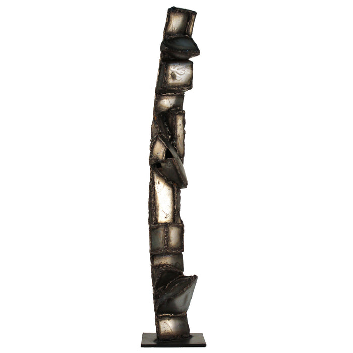 Jason Seley American Brutalist Welded Metal Sculpture
