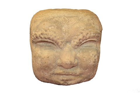 Jose de Creeft carved stone sculpture with Four Faces